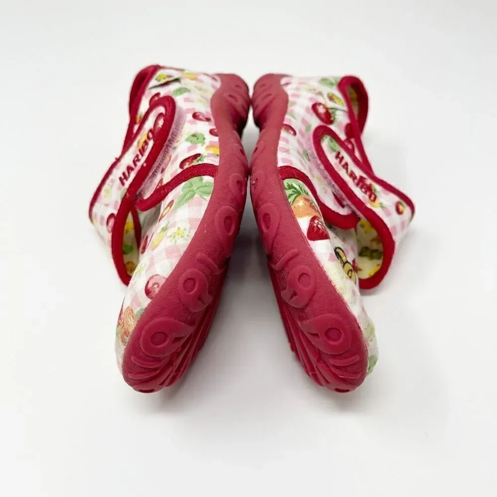 Haribo Cherry Gummy Bears Slip On Slippers Toddler Shoes Size EU 30 US 12
